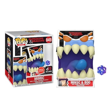 Dungeons &amp; Dragons Mimic US Exclusive 6" Pop Vinyl Dice