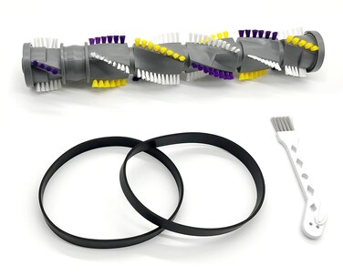 Replacement 1 Brush Roller and 2 Belts Compatible with Bissell Cleanview Swivel Pet crosswave 2252 2254 2489 22543 24899 1327 1333