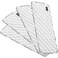Harrison Howard Medicine-Retaining Shock-Absorbing Pressure Sores Prevention Quilted Leg Wraps for Horse Set of 4-White M