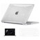 EooCoo Case Compatible with MacBook Pro 14 inch 2025 2024-2021 M4 M3 M2 M1 Pro Max Chip, Hard Shell Cases with Keyboard Cover, Screen Protector - Sparkly Clear