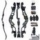 TBOW 62&rdquo; ILF Recurve Bow with Gordon Limbs 30-60Lbs for Adult Archery Competition Athletic Right Hand (55Lbs)