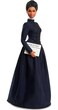 Barbie Inspiring Women Doll, Ida B. Wells Collectible with Blue Dress &amp; Newspaper Accessory