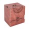 Zoopin Leather Deck Box with Built-in Spinning Life Counter, Brown for MTG,Yugioh,Pokeman,TES Legacy,Munchkins CCG Decks and Also Small Tokens or Dice- Hold 100 Sleeved Cards or 150 Naked Cards &hellip;