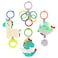 Infantino Link &amp; Go Activity Pals - Unicorn, Narwhal and Dragon Linking Toys, Clacker Rings, Sensory Exploration, Fine Motor Skills, Attachable and Linkable, Easy to Hold for Babies &amp; Toddlers, 0M+