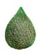 Harrison Howard Slow Feed Hay Net for Horses with 2"x2" Mesh Holes Goat Feeder Bright Green