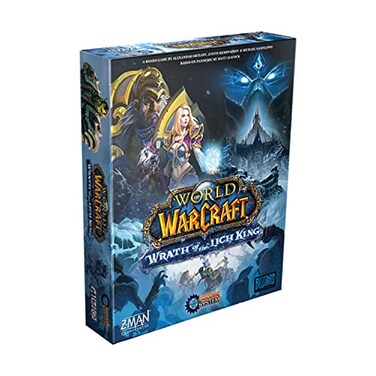 Pandemic World of Warcraft Wrath of The Lich King   Strategy Game   Cooperative Board Game for Adults and Teens   Ages14+   1-5 Players   Avg. Playtime 45-60 Minutes   Made by Z-Man Games