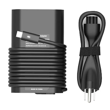 65W 45W USB C Laptop Charger for Dell Latitude 7420 5420 5520 5430 5440 7440 5450 5530 7330 7430 5540 5320 7320 9430 3450 3550 7410 2in1, XPS 13, Chromebook 3100 Computer Type C AC Adapter Power Cord