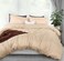 Utopia Bedding Duvet Cover Queen Size - 1 Comforter Cover with 2 Pillow Shams - 3 Pieces Bedding Duvet Cover with Zipper Closure - Soft Brushed Microfiber, 90 X 90 Inches (Beige)