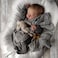 CHAREX Realistic Reborn Baby Dolls - Lifelike Newborn boy 18 inch Sleeping Real Baby Doll Handmade Weighted Soft for Kids with Gift Box