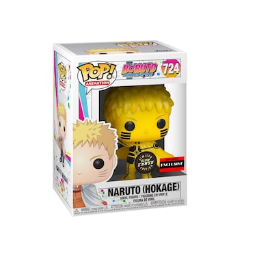 Funko Pop Boruto Naruto Uzumaki (Hokage) Tailed Beast Mode GITD Chase Figure (AAA Anime Exclusive)