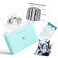 Phomemo M04S Portable Thermal Printer Bluetooth Label Printer, Sticker Note Printer, Support 2/3/4 inch Printing Width, 300 dpi,Compatible with Phones, Computer, Suitable for Labels, Notes, documents