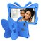 Kids Case for Samsung Galaxy Tab A7 Lite, Shockproof Light Weight Protective Stand Cover for Samsung Galaxy Tab A7 Lite 2021 8.7 Inch Tablet (SM-T225/T220), Cute Butterfly - Blue