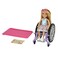 Barbie Chelsea Small Doll &amp; Wheelchair with Moving Wheels, Ramp, Sticker Sheet &amp; Accessories, Blonde Hair