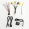 for Android Car Radio Stereo Power Cable RCA Video Audio CAM in Adapter USB Cables GPS Antenna Aftermarket Android Radio Accessory Harness Kit Set 16pin Test Power on Cable