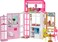 Barbie Doll House with Furniture &amp; Accessories Including Pet Puppy, 4 Play Areas (Kitchen, Loft Bed, Bathroom &amp; Dining Room)