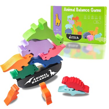 Montessori Toys for 2 3 4 5 Year Old Boys Girls，Wooden Dinosaur Learning Toys for 2 3 4 Year Old Baby Kids Boys Girls Toys for 2 3 4 5 6 7 Year Old Educational Sensory Gifts Toy for 2-9 Year Old Boy