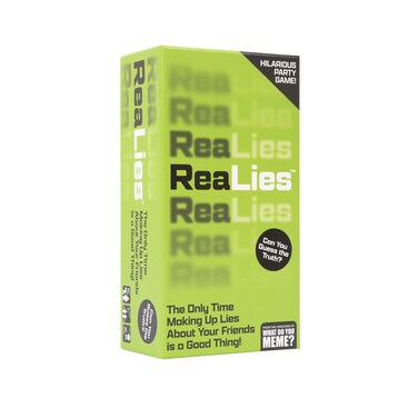 ReaLies &ndash; The Hilarious Party Game of Truths and Lies That Tests How Well You Know Your Friends &ndash; by What Do You Meme?