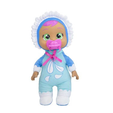Cry Babies - Tiny Cuddles Happy Flower Mila 9" Baby Doll with Daisy Flower Themed Pajamas - Ages 18+ Months
