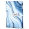 Marble Journal with Lock for Women,Waterproof PU Leather Diary with Lock,A5 Refillable Notebook with Combination Lock 192 Pages