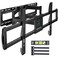 PERLESMITH Full Motion TV Wall Mount for 50&rdquo;-90&rdquo; TVs up to 165lbs, TV Mount Bracket with Dual Articulating Arms Swivel Tilt Extension, Max VESA 800x400mm, Fits 16&rdquo;18&rdquo; to 24" Studs, PSXFK1