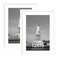 ENJOYBASICS 12x16 Picture Frame, Display Poster 9x12 with Mat or 12 x 16 Without, Wall Gallery Photo Frames, White, 2 Pack