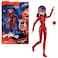 Miraculous Talk &amp; Sparkle Ladybug Doll   26cm Marinette Figure with Lights Sounds and Yoyo Accessory   Bandai Miraculous Ladybug Dolls Superhero Toys   Miraculous: Tales of Ladybug and Cat Noir Toys