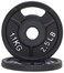 Signature Fitness Cast Iron Plate Weight Plate for Strength Training and Weightlifting, Olympic or Standard