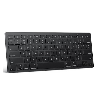 OMOTON Bluetooth Keyboard for Mac, Compact Wireless Keyboard Compatible with MacBook Pro/Air, iMac, iMac Pro, Mac Mini, Mac Pro Laptop and PC (Black)
