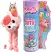 Barbie Cutie Reveal Doll, Fantasy Series Llama Plush Costume, 10 Surprises Including Mini Pet &amp; Color Change