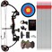 Lanneret Compound Bow and Archery Sets - Right Hand Archery Compound Bows 15-29 lbs Draw Weight Adjustable for Youth and Beginners，Hunting Bow Kit for Beginner