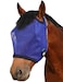 Harrison Howard All-Round Mesh Horse Fly Mask UV Protective with Fleece-Padded Edging Deep Navy L