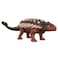 Mattel Jurassic World Dominion Roar Strikers Dinosaur Action Figure with Roaring Sound &amp; Attack Action, Ankylosaurus Dino Toy Includes Digital Play