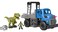 Fisher-Price Imaginext Jurassic World Dominion Toy, Break Out Dino Hauler Vehicle &amp; T. rex Dinosaur for Preschool Kids Ages 3+ Years
