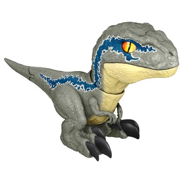 Mattel Jurassic World Dominion Uncaged Rowdy Roars Atrociraptor Beta Dinosaur Action Figure, Toy with Interactive Motion &amp; Sound