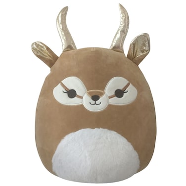 Squishmallows Original 14-Inch Kieli Tan Antelope with Cream Belly - Large Ultrasoft Official Jazwares Plush