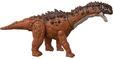 Mattel Jurassic World Dominion Massive Action Dinosaur Figure, Ampelosaurus Dino Toy with Attack Motion, Plus Downloadable App &amp; AR