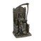 Veronese Design 8 5/8" Sitting Santa Muerte Grim Reaper Scythe and Scale Resin Sculpture Antique Bronze Finish
