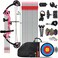 Lanneret Compound Bow and Archery Sets - Right Hand Archery Compound Bows 15-29 lbs Draw Weight Adjustable for Youth and Beginners，Hunting Bow Kit for Beginner