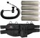 Maddog 4+1 Paintball Harness Pod Pack with (4) Paintball Pods and Quick Disconnect Paintball Tank Remote Coil Combo