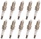 RC12YC Spark Plug for RC12YC Compatible with Briggs &amp; Stratton 491055 491055S 491055T 72347GS 72347 805015 M78543 for Kohler 12 132 02, 12 132 02-S, 25 132 12-S (Pack of 10)