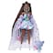 Barbie Extra Fancy Fashion Doll &amp; Accessories Dressed in a Teddy-Print Gown with Sheer Train, Plus Teddy Bear Pet