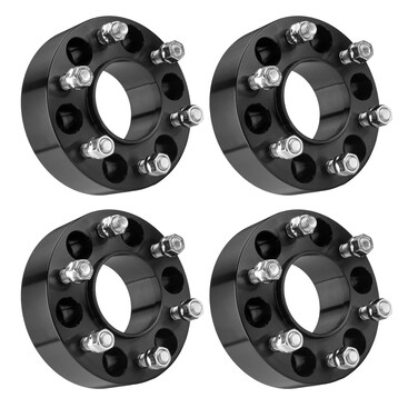 KAX 6x135mm Wheel Spacers,2 inch 6 Lug Hub Centric Wheel Spacers fit for Expedition, F-15-0, Navigator with M14x2 Studs 87mm Hub Bore,4pcs