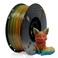 FilaBees Rainbow PLA 3D Printer Filament, PLA Filament 1.75mm Dimensional Accuracy +/-0.02mm, Neatly Wound 3D Printer Multicolor Filament 1kg Spool (2.2lbs), PLA Color Change Fit FDM Printers, Rainbow