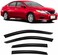 Tape-On Rain Guard 4-Piece for 2013-2018 Nissan Altima Windows Visor Shield Shade Smoke 94861