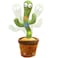 Talking Cactus Mimicking Toy,Cactus Baby Toy That Repeat What You Say Singing Dancing,Funny Plush Toy Gifts for Babies Boys Girls Kids