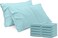 Utopia Bedding Queen Pillow Cases - Pack of 12 - Envelope Closure - Soft Brushed Microfiber Fabric - Shrinkage and Fade Resistant Pillow Covers Queen Size 20 X 30 Inches (Spa Blue)