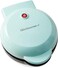 Elite Gourmet EWM013M# Electric Nonstick Mini Waffle Maker with 5-inch cooking surface, Belgian Waffles, Compact Design, Hash Browns, Keto, Snacks, Sandwich, Eggs, Easy to Clean, Blue