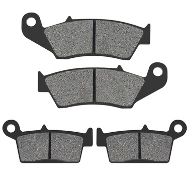 Road Passion Carbon Fiber Front &amp; Rear Brake Pads for SUZUKI DRZ400 DR-Z 400 DR-Z400 2000-2009 DRZ400SM DR-Z400SM 2005-2009 RM 125 RM125 1996-2006 RM250 RM 250 1996-2009 RMX250 RMX 250 X/Y 1999 2000