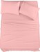 Utopia Bedding Queen Bed Sheets Set - 4 Piece Bedding - Brushed Microfiber - Shrinkage and Fade Resistant - Easy Care (Queen, Pink)