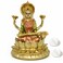 Hindu Goddess Saraswati Statue - 4.4" H Indian God Saraswati Idol Sculpture Diwali Gifts for Indian Home Temple Mandir Pooja Items Car Dashboard Decor
